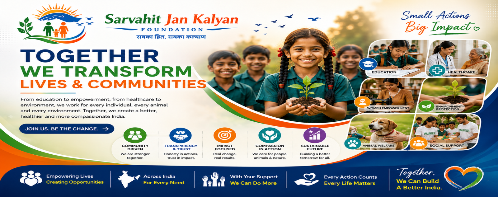 Empowering lives, creating opportunities